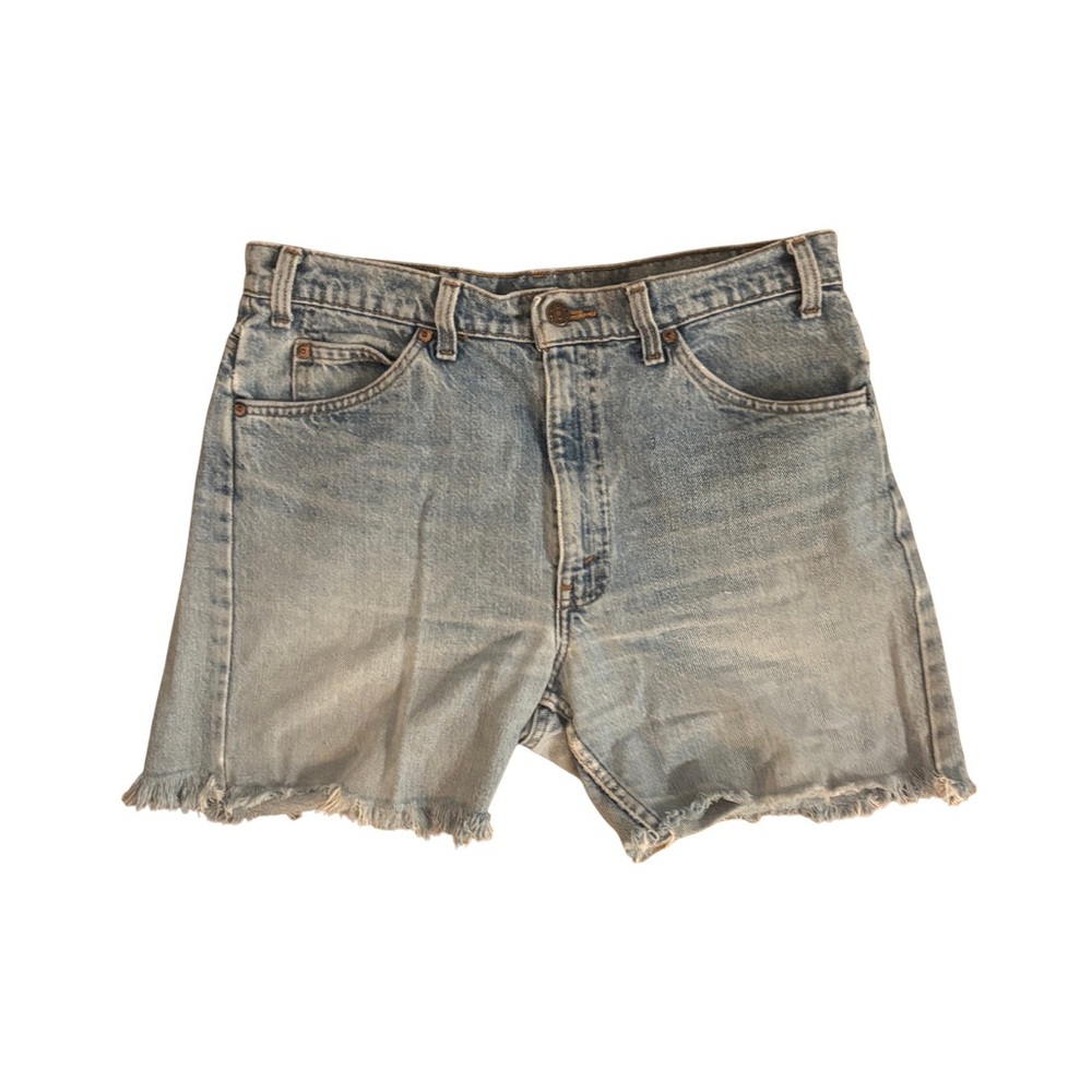 Levi’s Orange Tab Denim Cut Off Shorts